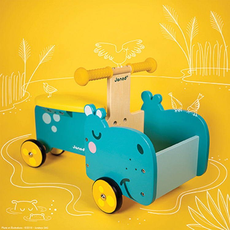 JANOD - Hippo Ride-on