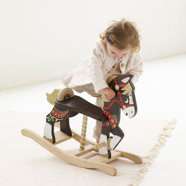 PETILOU - Traditional Rocking Horse - Display on Sale