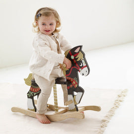 PETILOU - Traditional Rocking Horse - Display on Sale