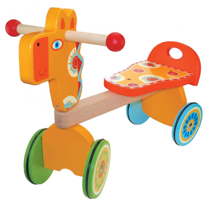 Wooden Ride-on Giraffe
